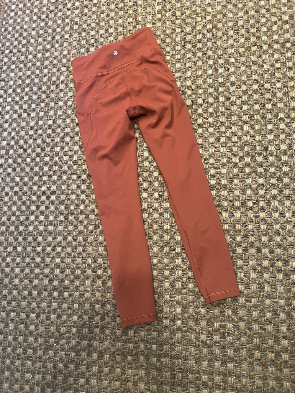 lululemon athletica size 2 Rust Performance Joggers